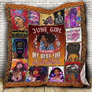 June Girl Quilt X0208-01  Quilt